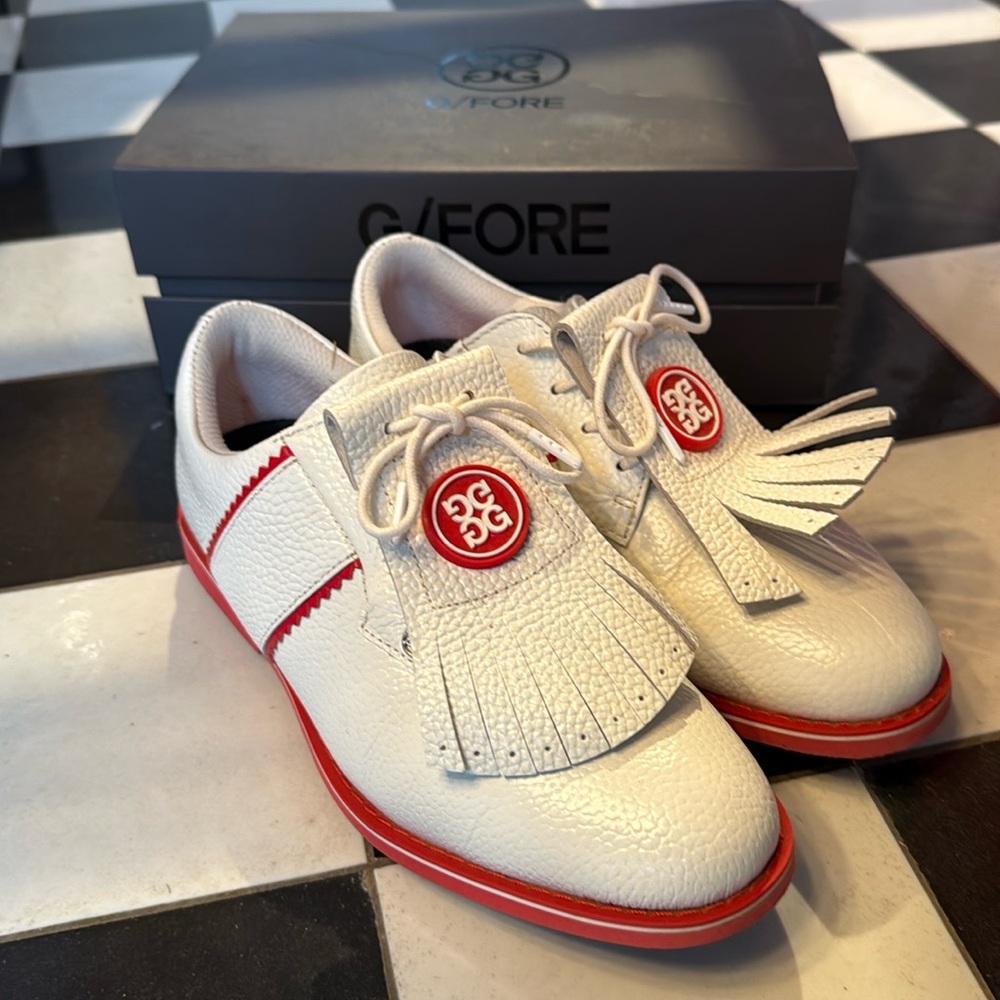 G/FORE Ladies Stripe Gallivanter Golf Shoes, US Size 8.5